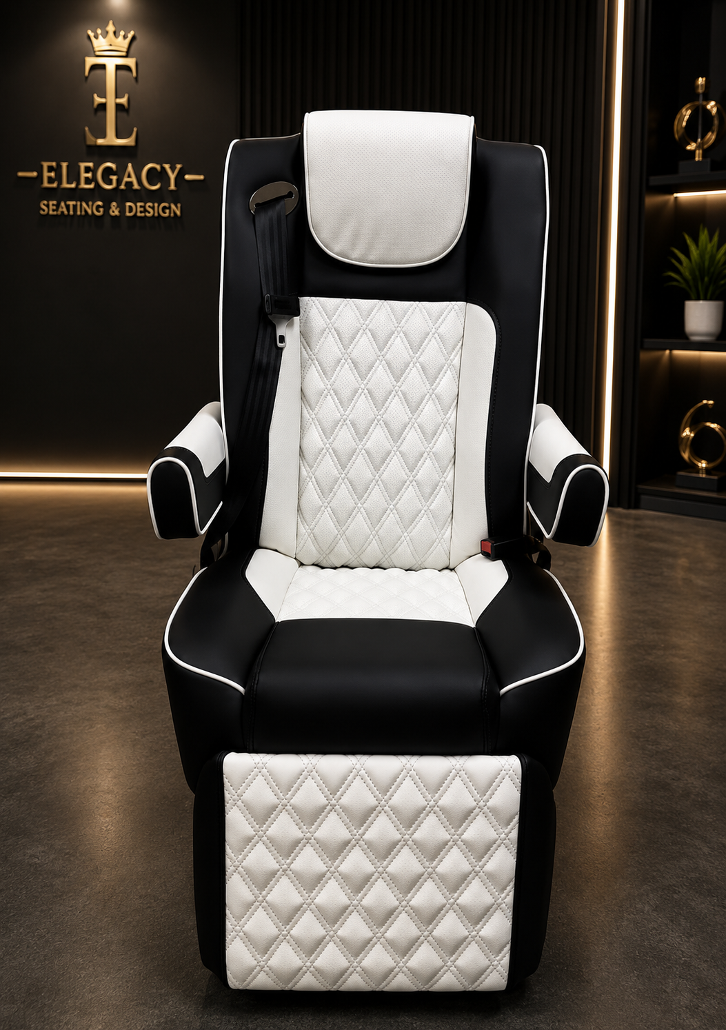 Executive Recliner — Two-Tone